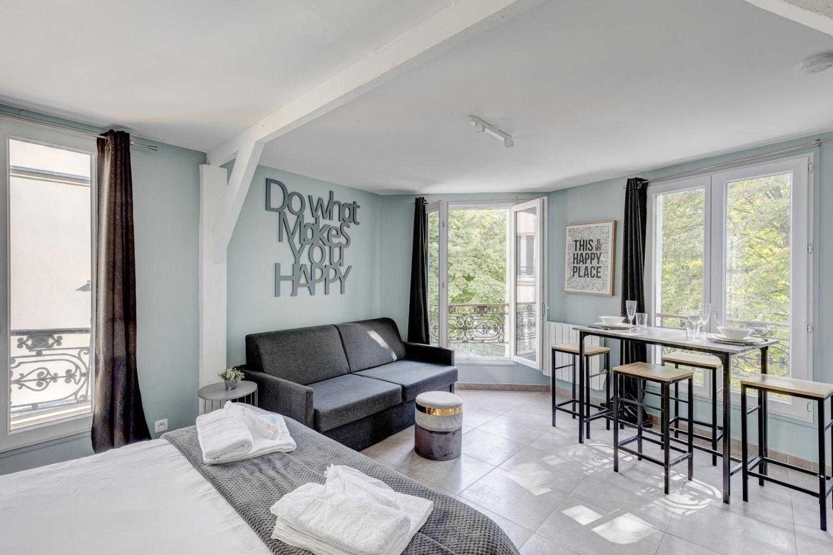 146 Suite Philippe - Charmant Appartement A Parijs Buitenkant foto