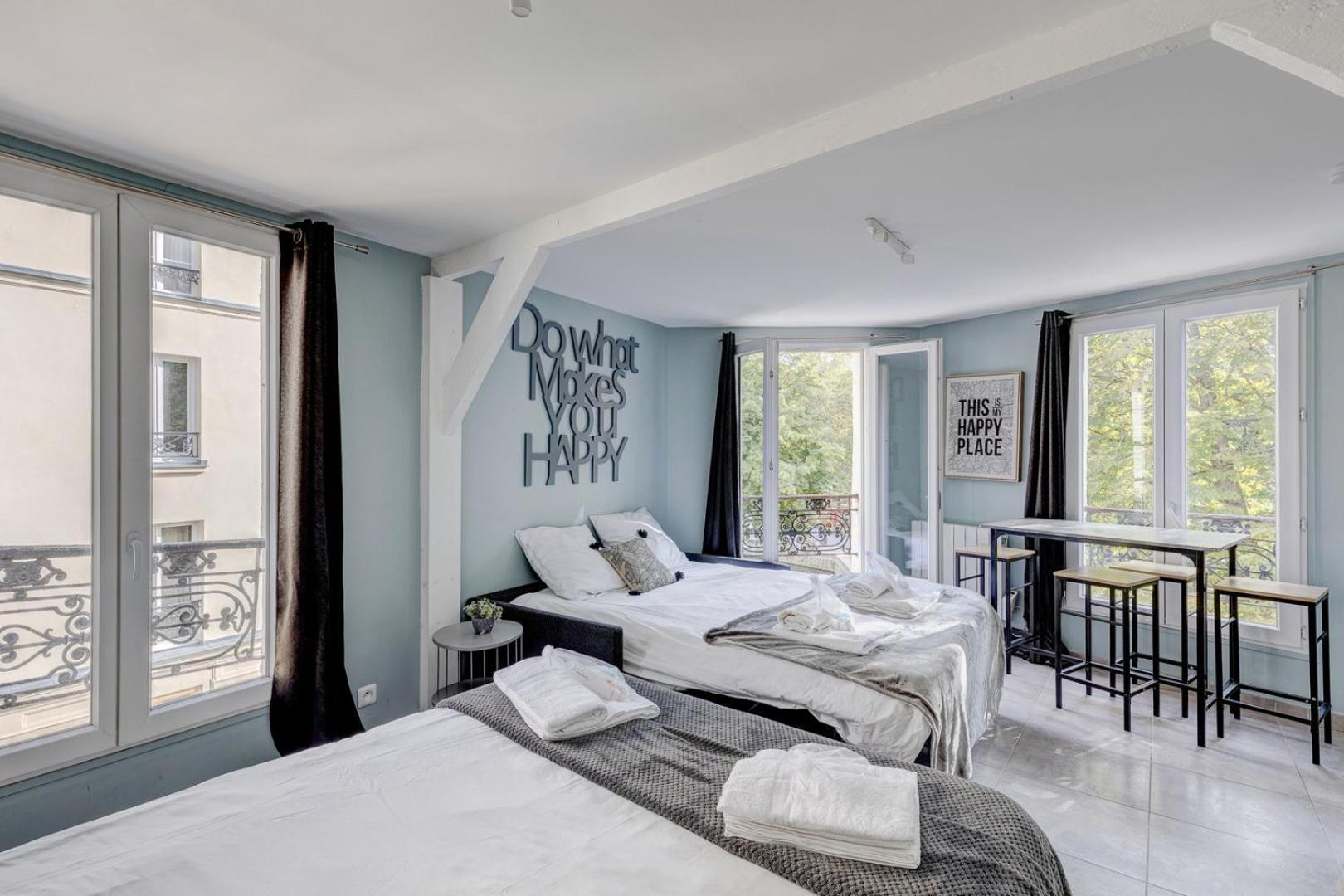 146 Suite Philippe - Charmant Appartement A Parijs Buitenkant foto